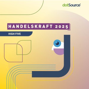 Cover des Trendbuch Handelskraft 2025 mit dem Titel High Five.